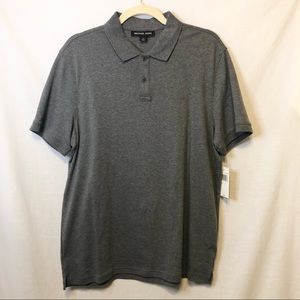 NWT Michael Kors Grey Polo Shirt